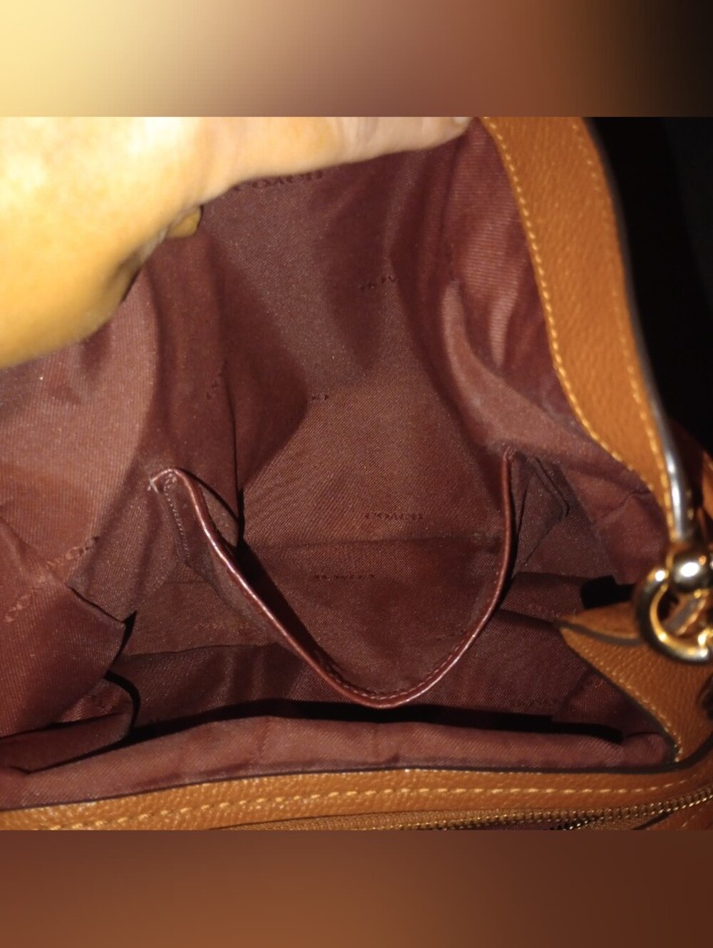 Coach Dalton 31 Saddle Brown Shoulder bag - Picture 9 of 16